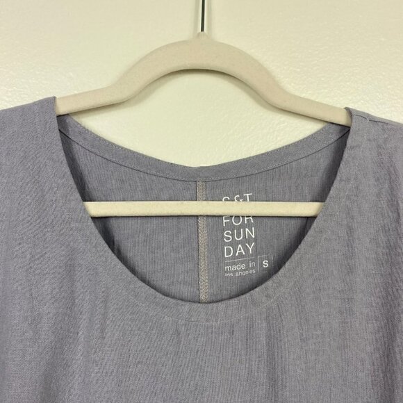 Casual Lavender Mini Dress - Picture 5 of 9